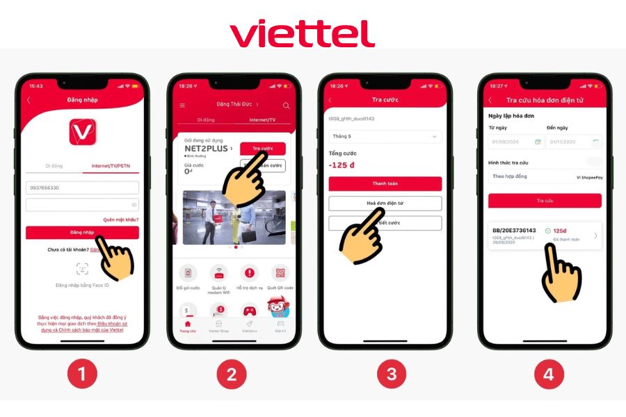 Hướng dẫn tra cứu hóa đơn internet Viettel Tây Ninh nhanh chóng, chính xác 3 Chi Tiết Cách Tra Cứu Hóa đơn Internet Viettel